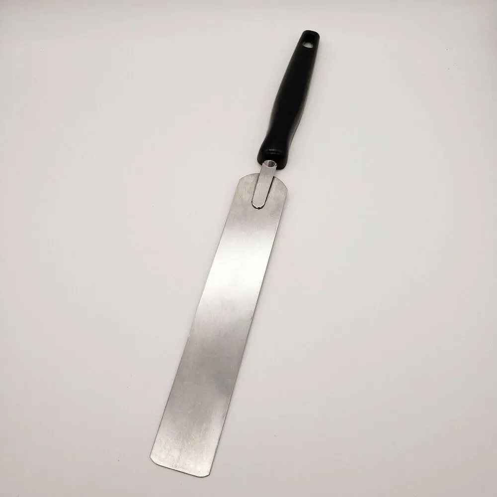 Ekco Icing Spatula Wood Grain Brown Plastic Mid Century Kitchen Utensil Baking